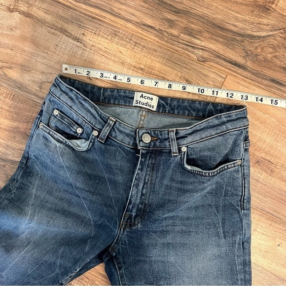 Acne Studios Row Fringe CLTVT Jeans - Picture 10 of 12